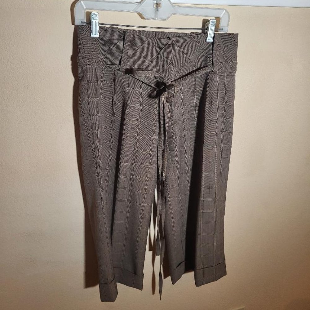 Arden B Dress-up Crop Style Pants with Cuff - Size 2